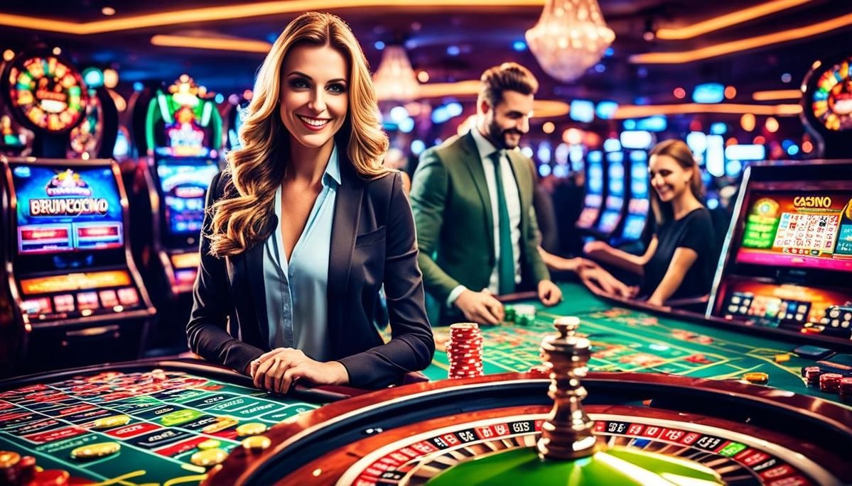 တိုက်ရိုက် ကာစီနို Live Baccarat Roulette HD ဒီလာ မြင်ကွင်း